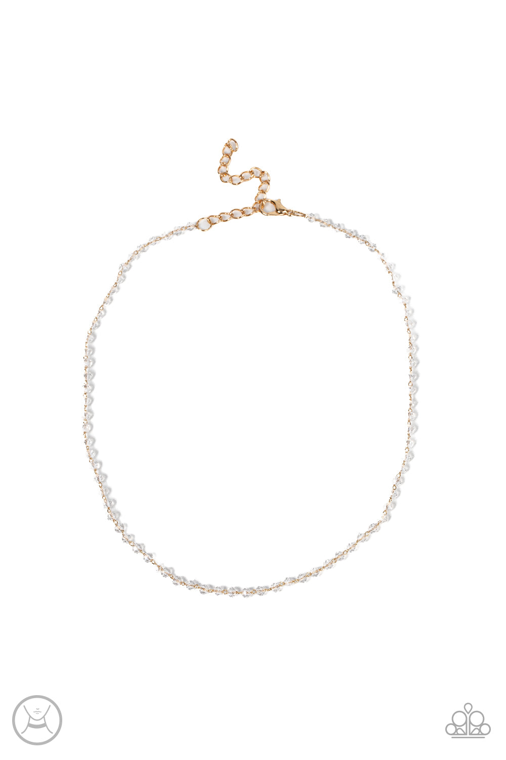 Paparazzi Mini MVP - Gold Choker Necklace