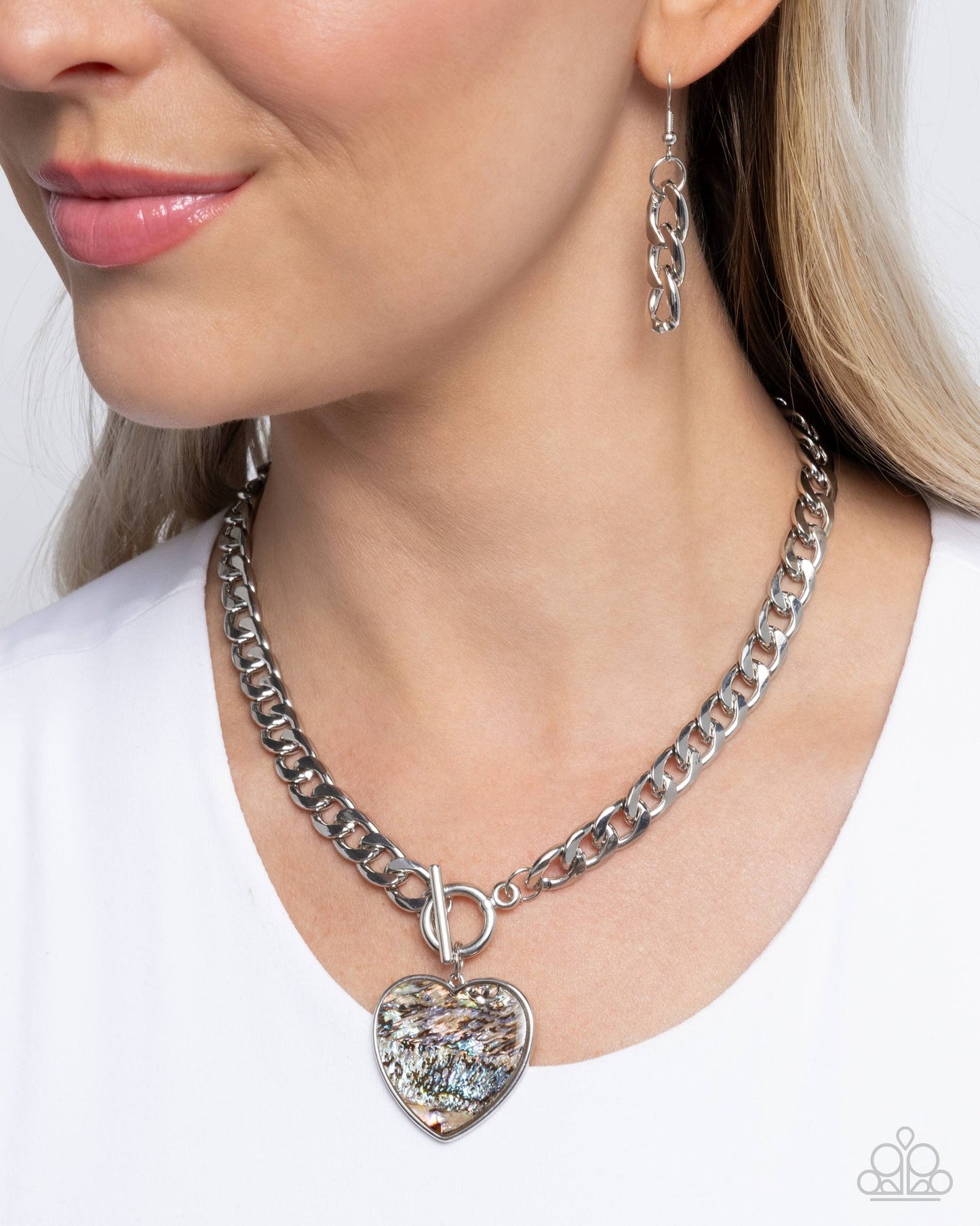 Paparazzi Beloved Birthright - Multi Heart Necklace