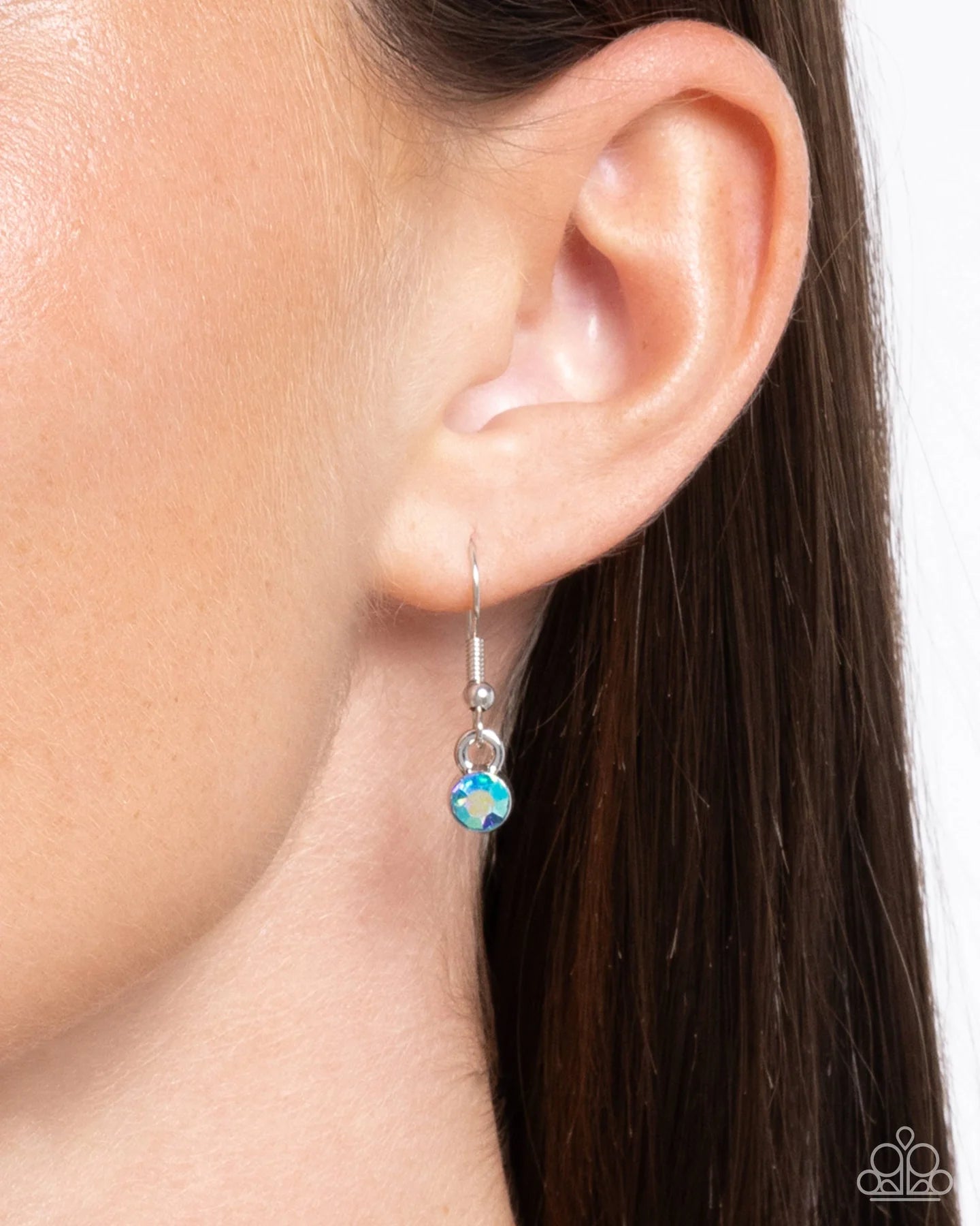 Paparazzi Star Of Bethlehem - Blue Star Snowflake Necklace