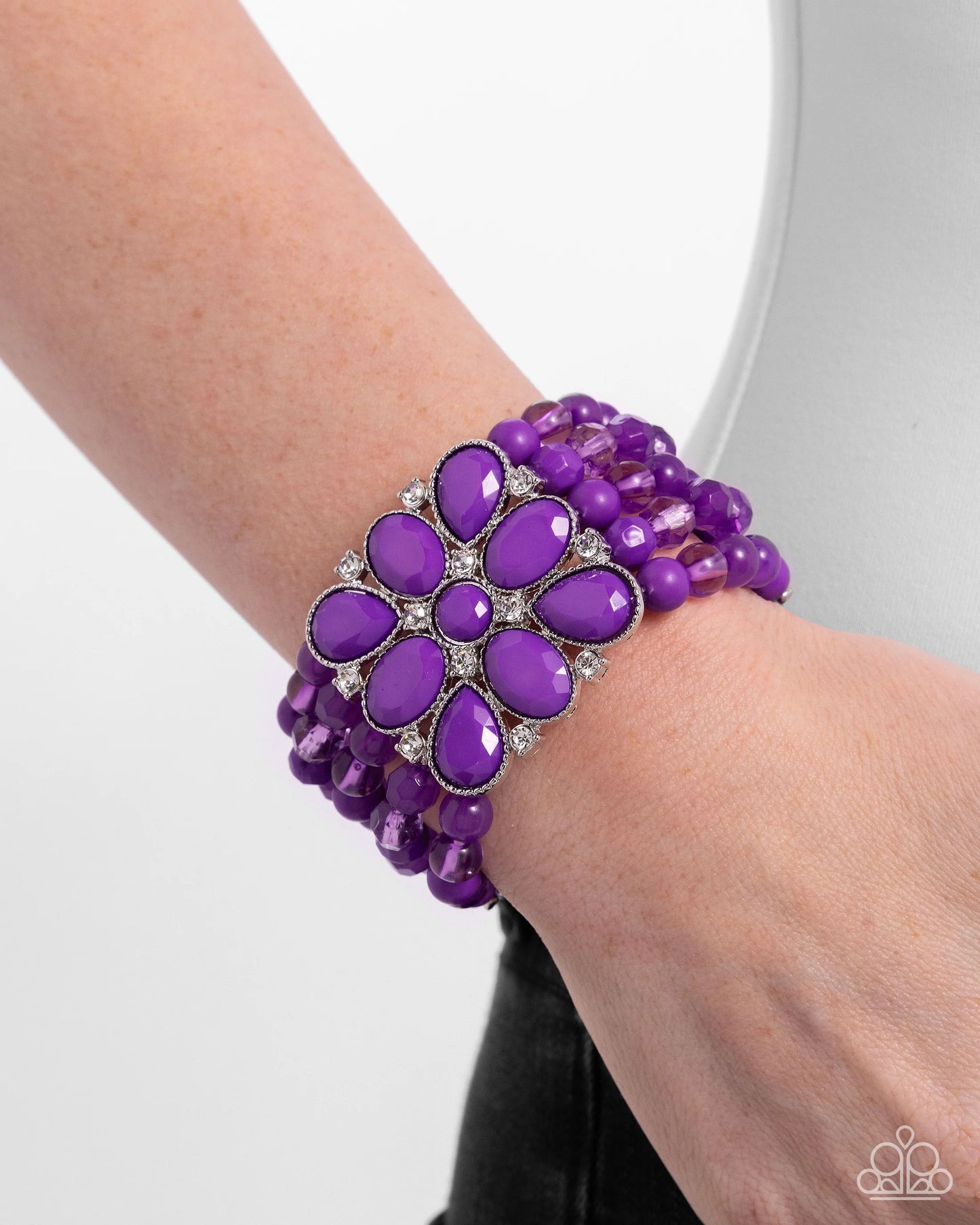 Paparazzi Everything Is New - Purple Bracelet