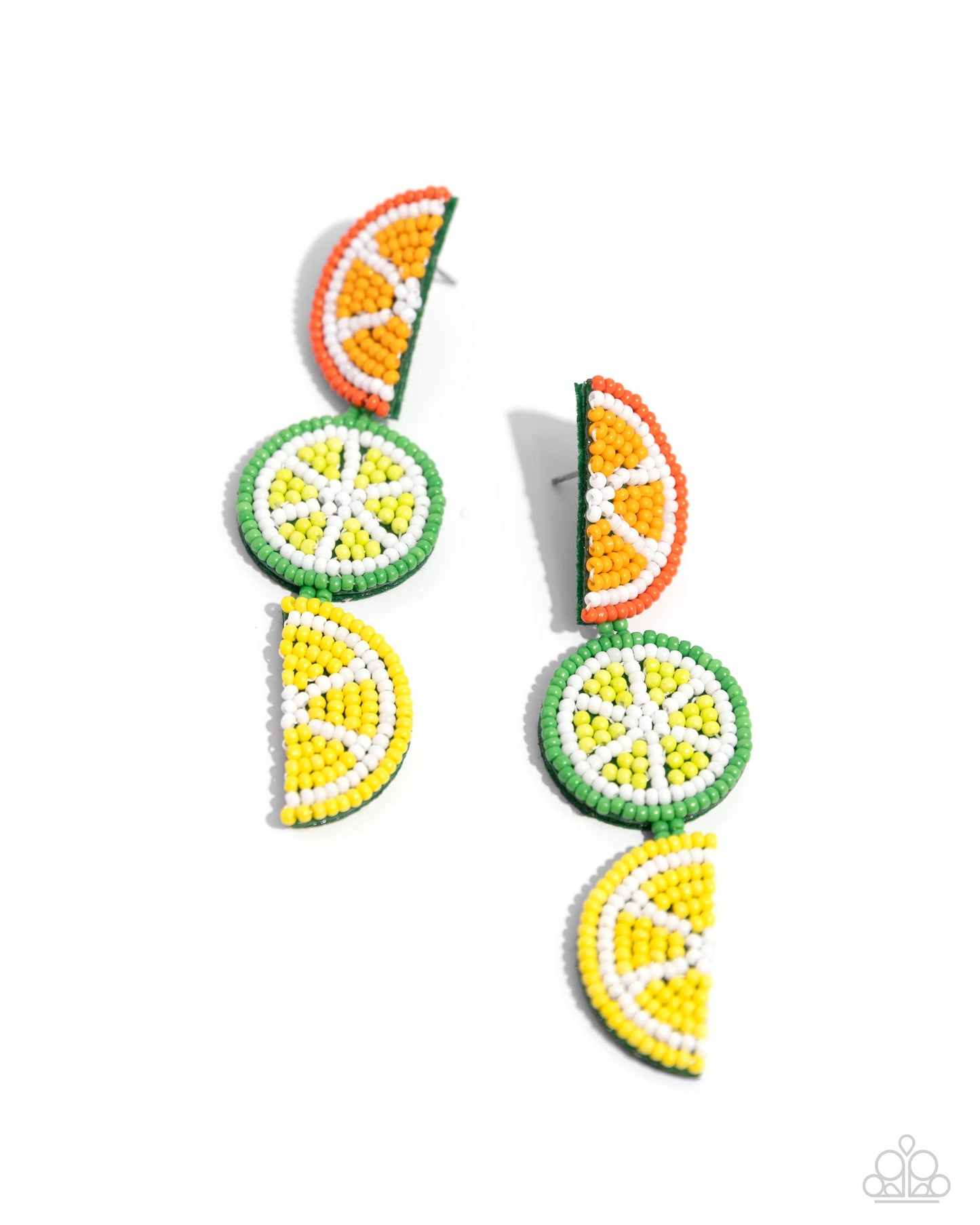Paparazzi Fresh Fruit - Multi Seedbead Post Earrings