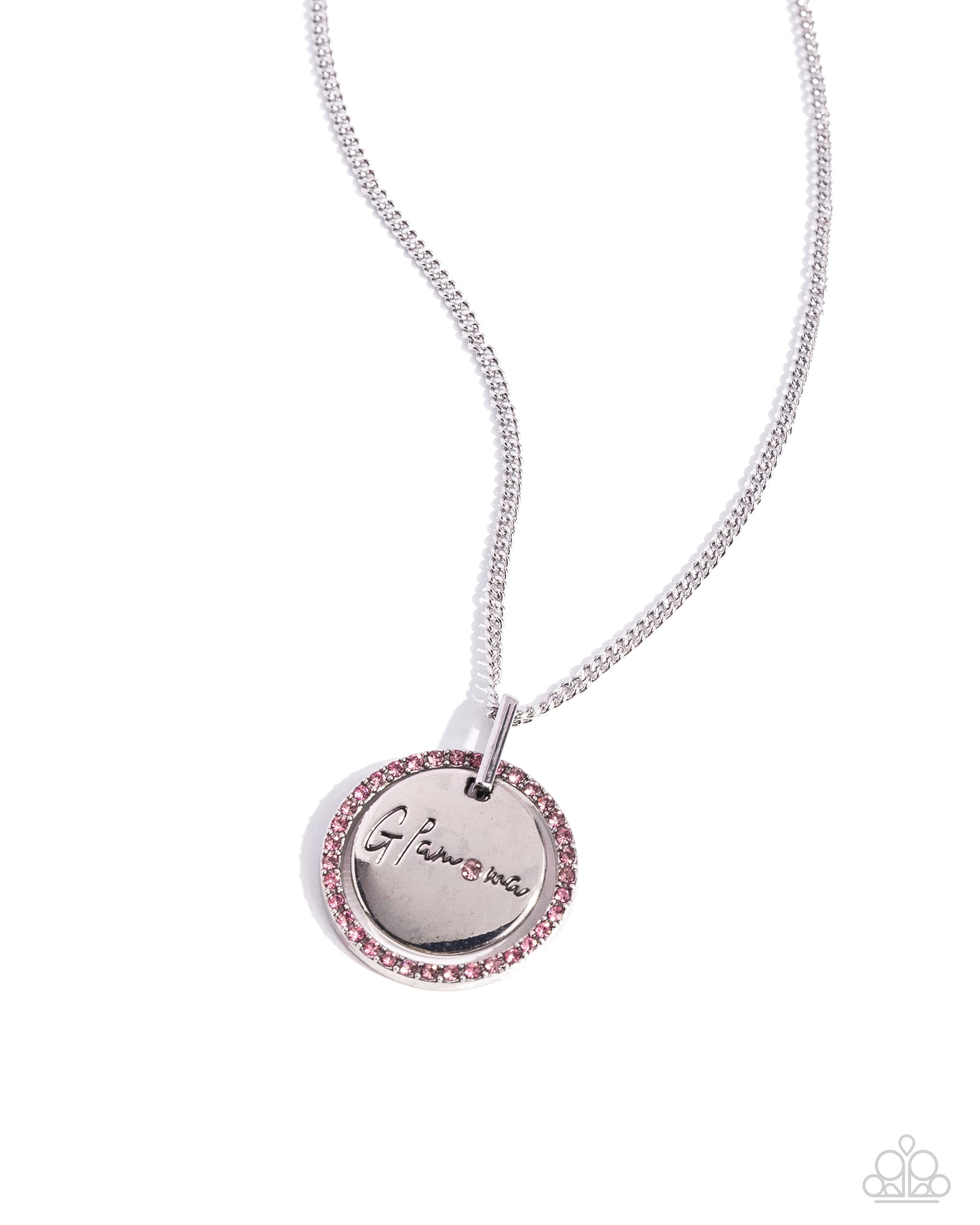 Paparazzi Glam-ma Glamorous - Pink Grandma Necklace