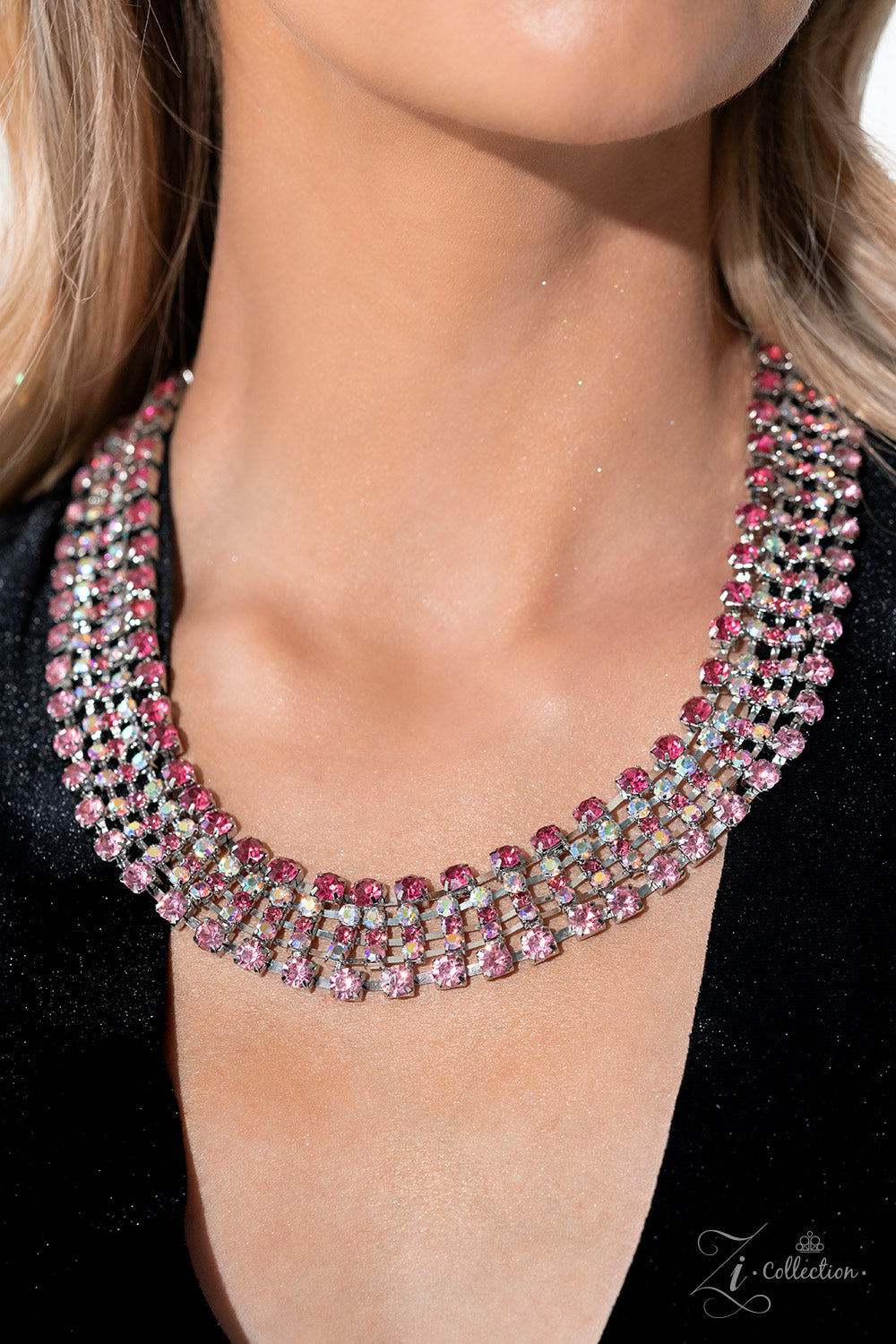 Paparazzi Zi Collection 2023 - The Flirtatious - Pink Necklace