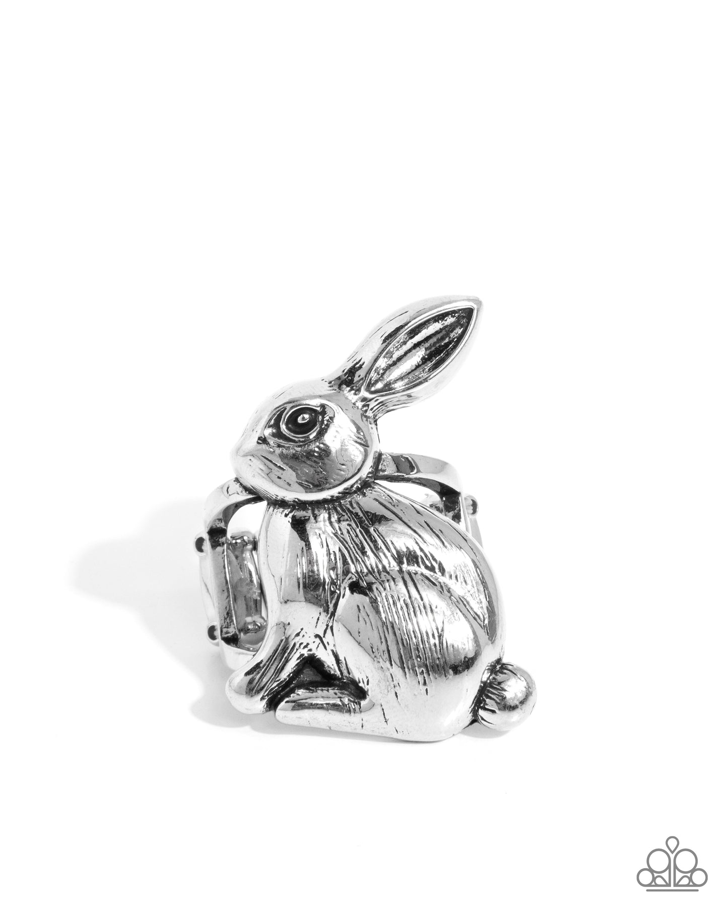 Paparazzi Rabbit Radiance - Silver Bunny Ring