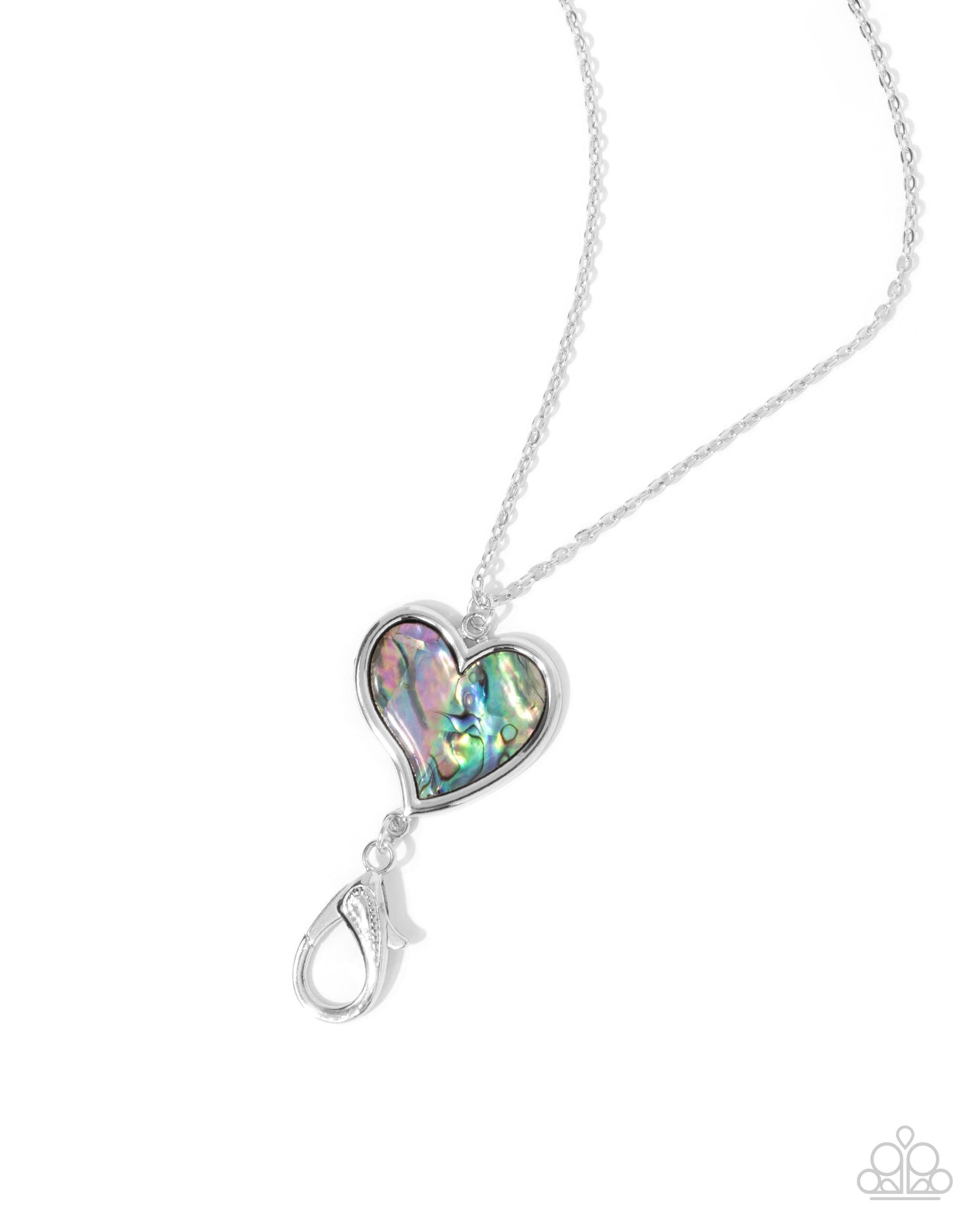 Paparazzi Reinventing Radiance - Multi Heart Lanyard Necklace