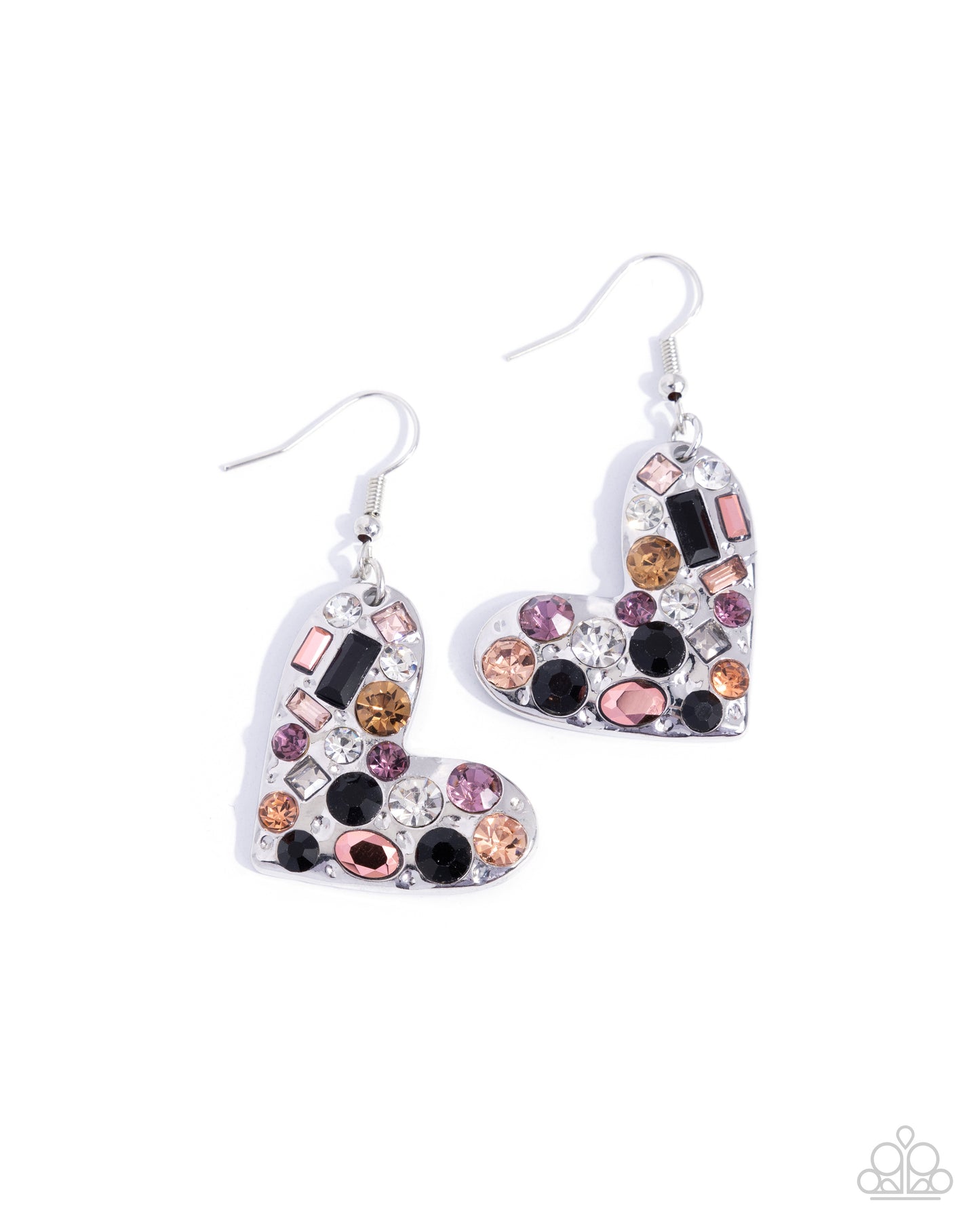 Paparazzi Tender Treasure - Black Earrings