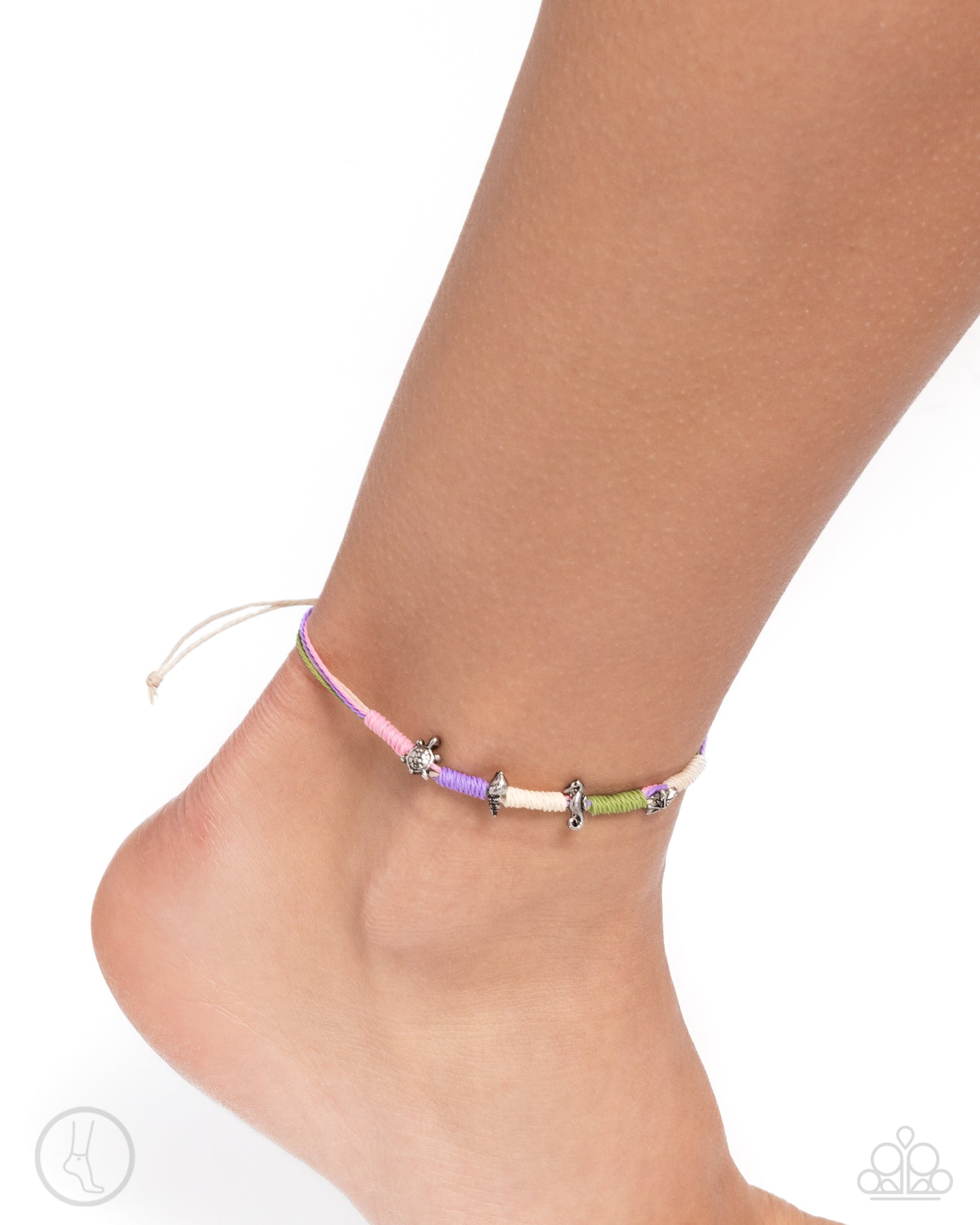 Paparazzi Turtle Task - Multi Anklet