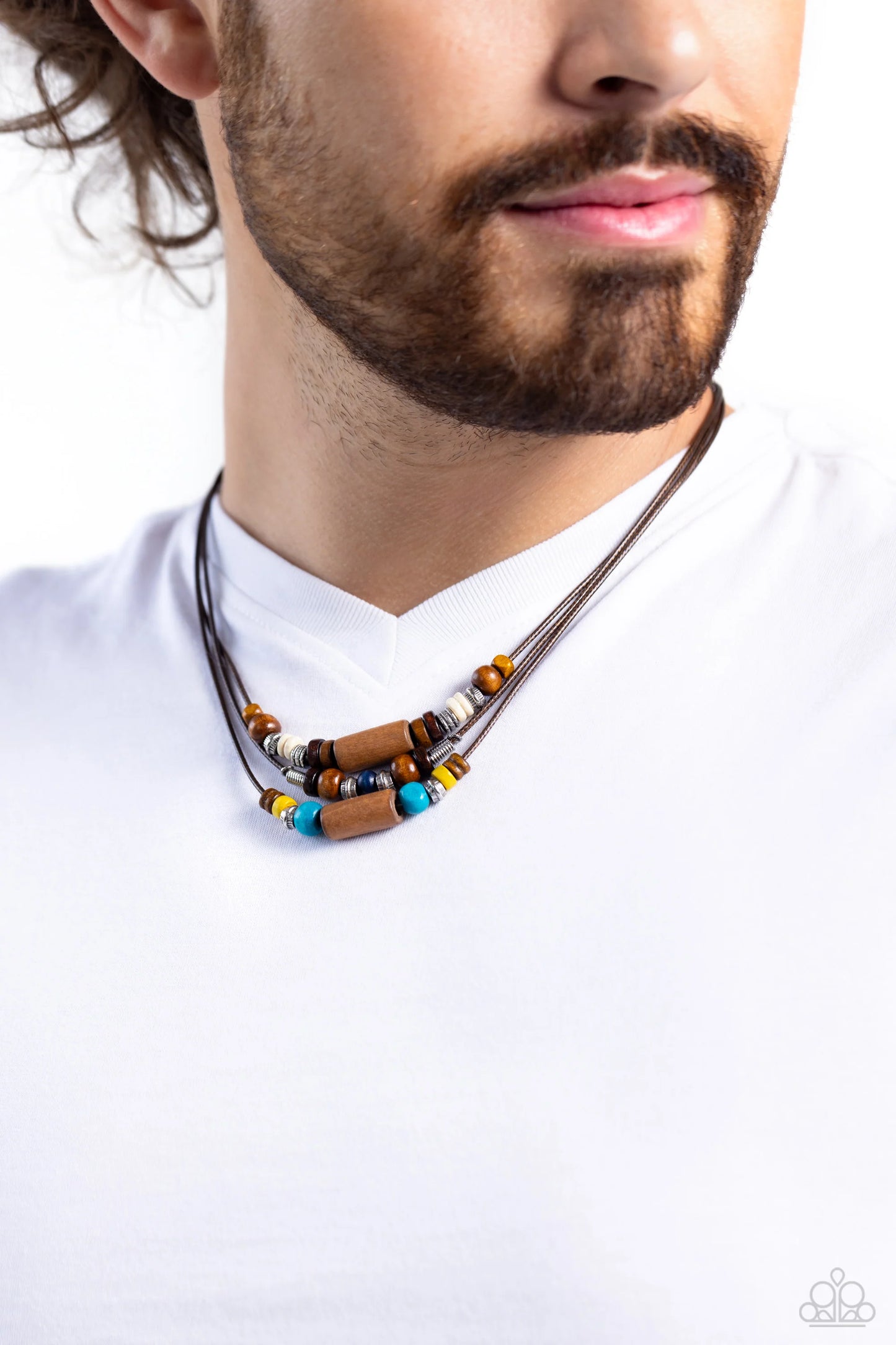 Paparazzi Wish You WOOD - Multi Urban Necklace
