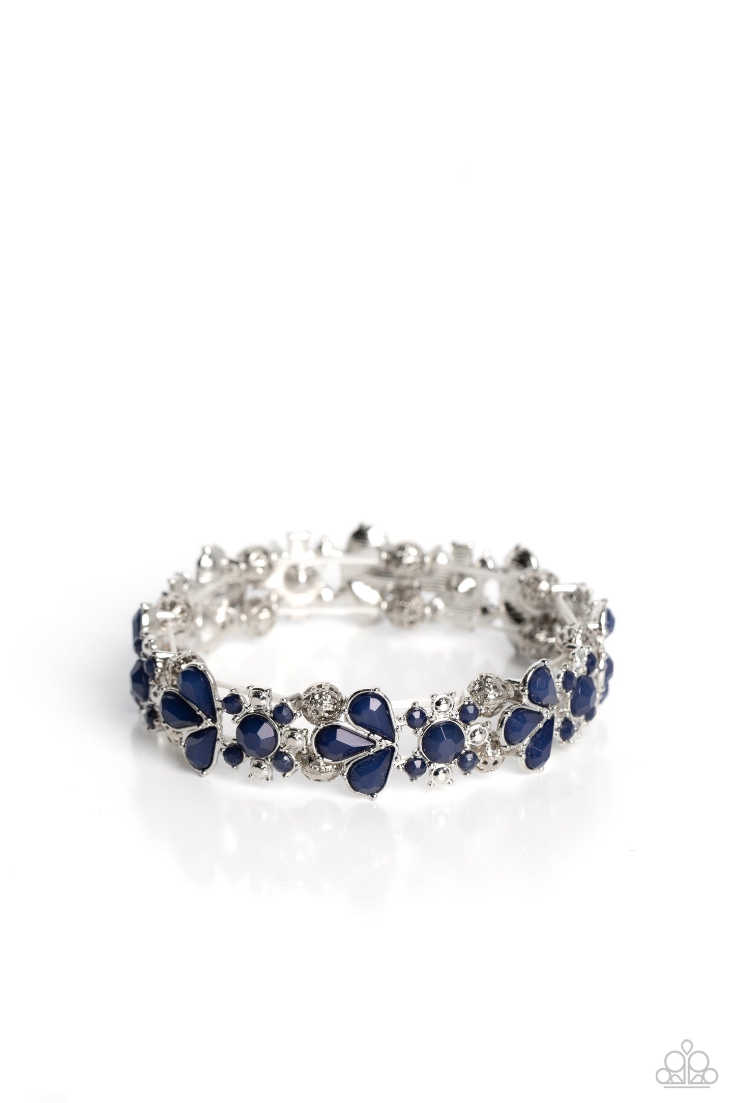 Paparazzi Teasing Torrent - Blue Bracelet
