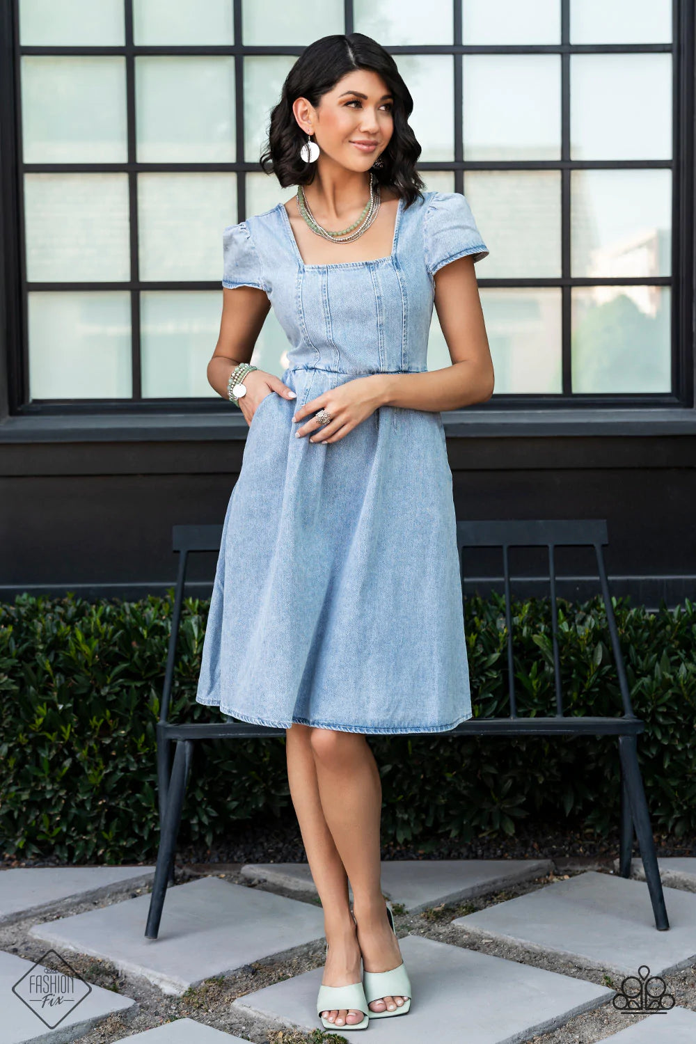 Paparazzi Glimpses Of Malibu - Green - Fashion Fix Set