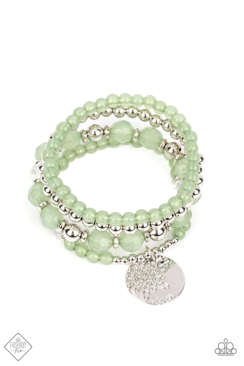 Paparazzi Glimpses Of Malibu - Green - Fashion Fix Set