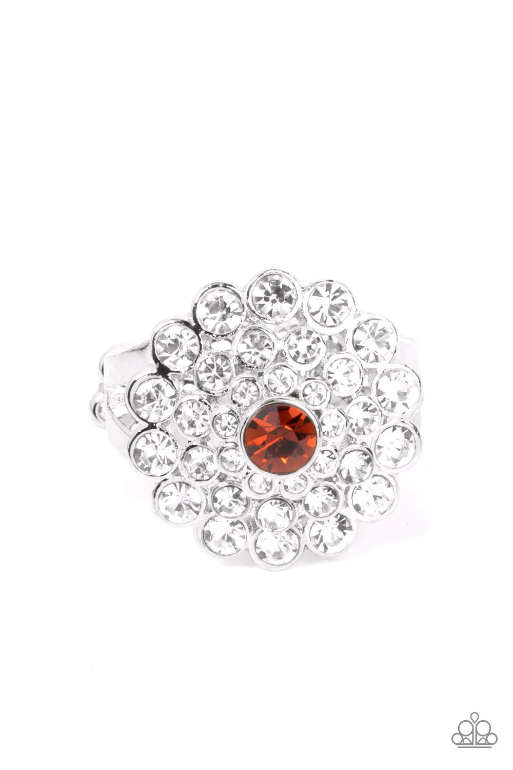 Paparazzi Effervescent Crescendo - Brown Ring - Fashion Fix Exclusive - January 2023