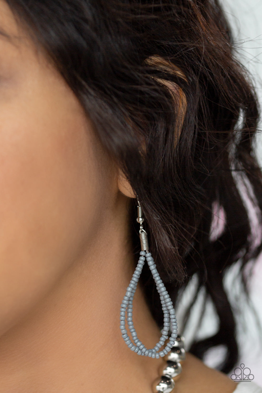 Paparazzi The Great Outback - Silver Necklace