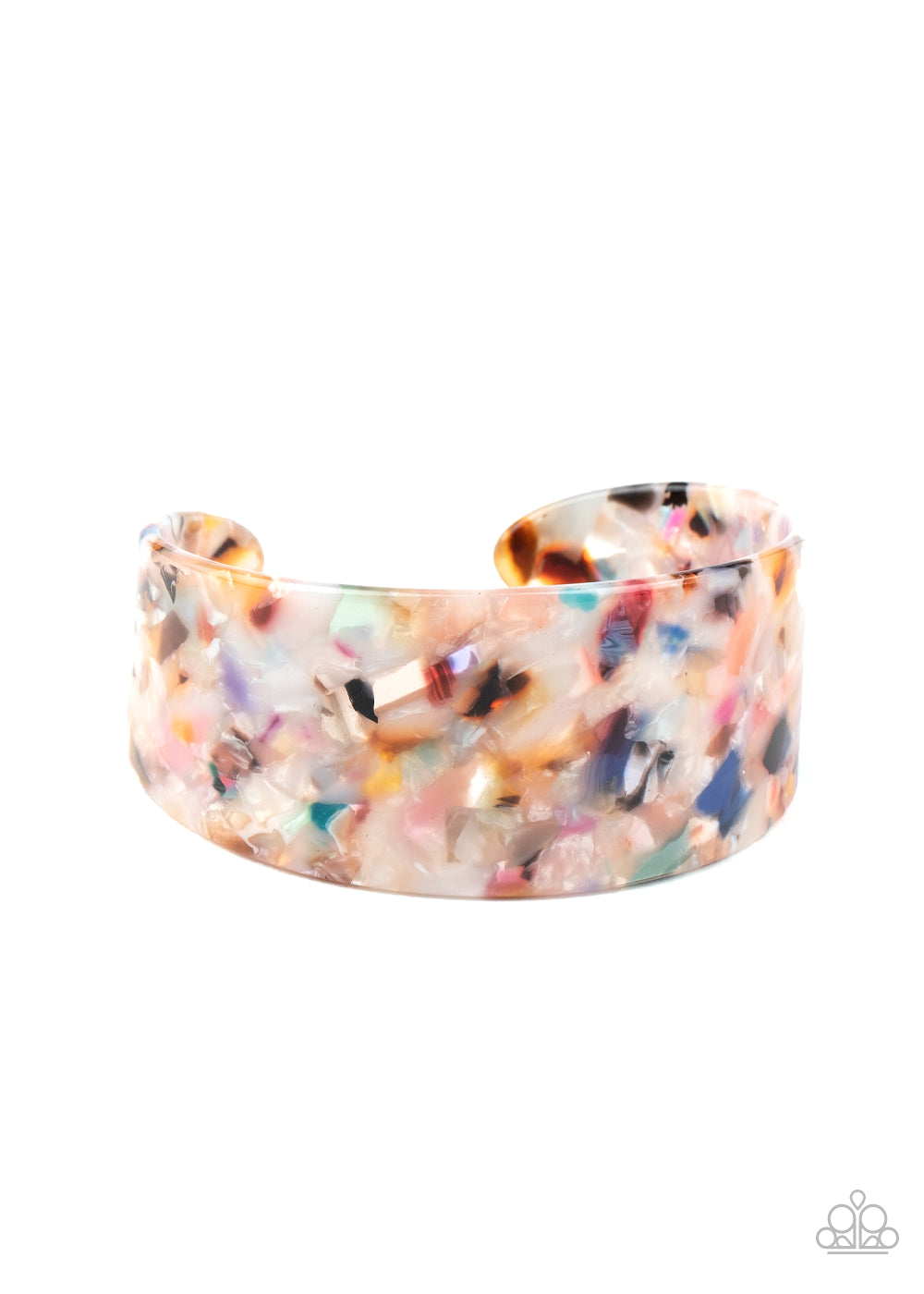 Paparazzi HAUTE Under The Collar - Multi Cuff