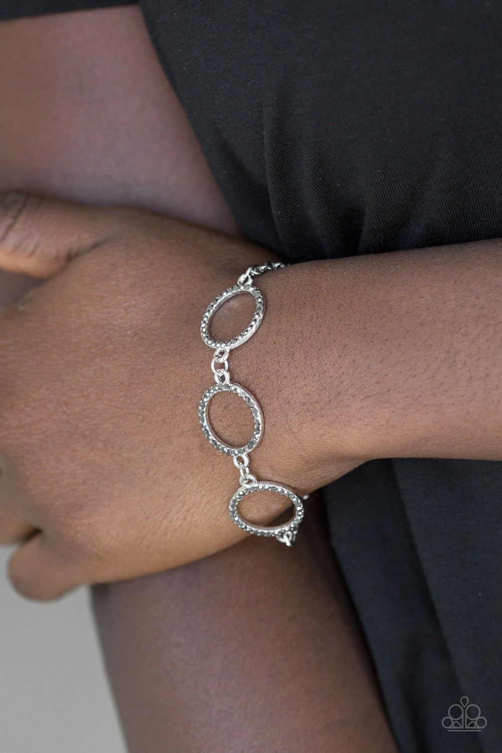 Paparazzi Dress The Part - Silver Bracelet