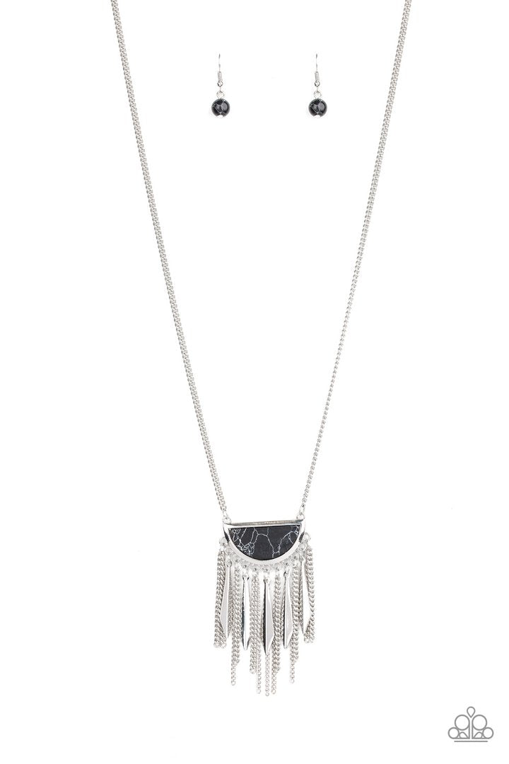 Paparazzi Desert Hustle - Black Necklace