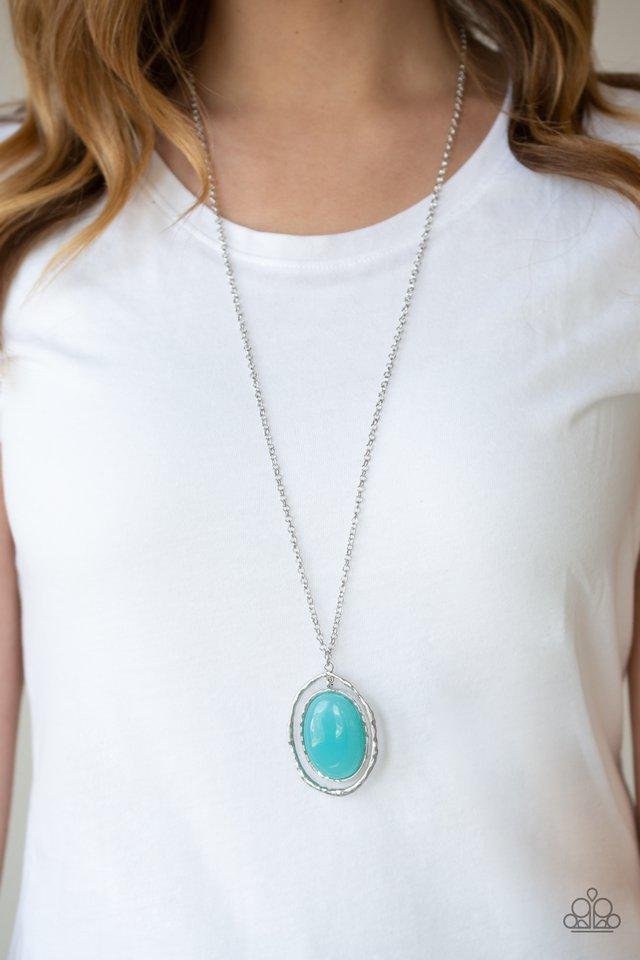 Paparazzi Harbor Harmony - Blue Necklace