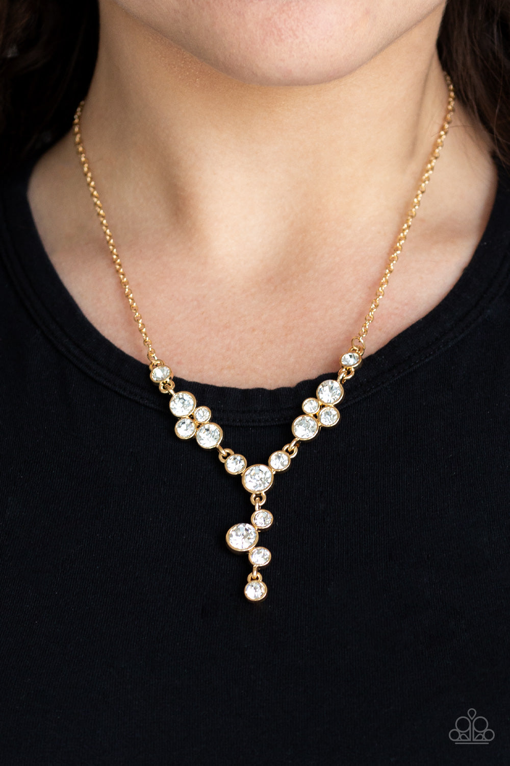 Paparazzi Five-Star Starlet - Gold Necklace