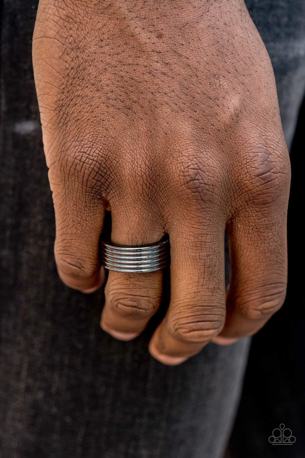 Paparazzi A Man's Man - Black Ring