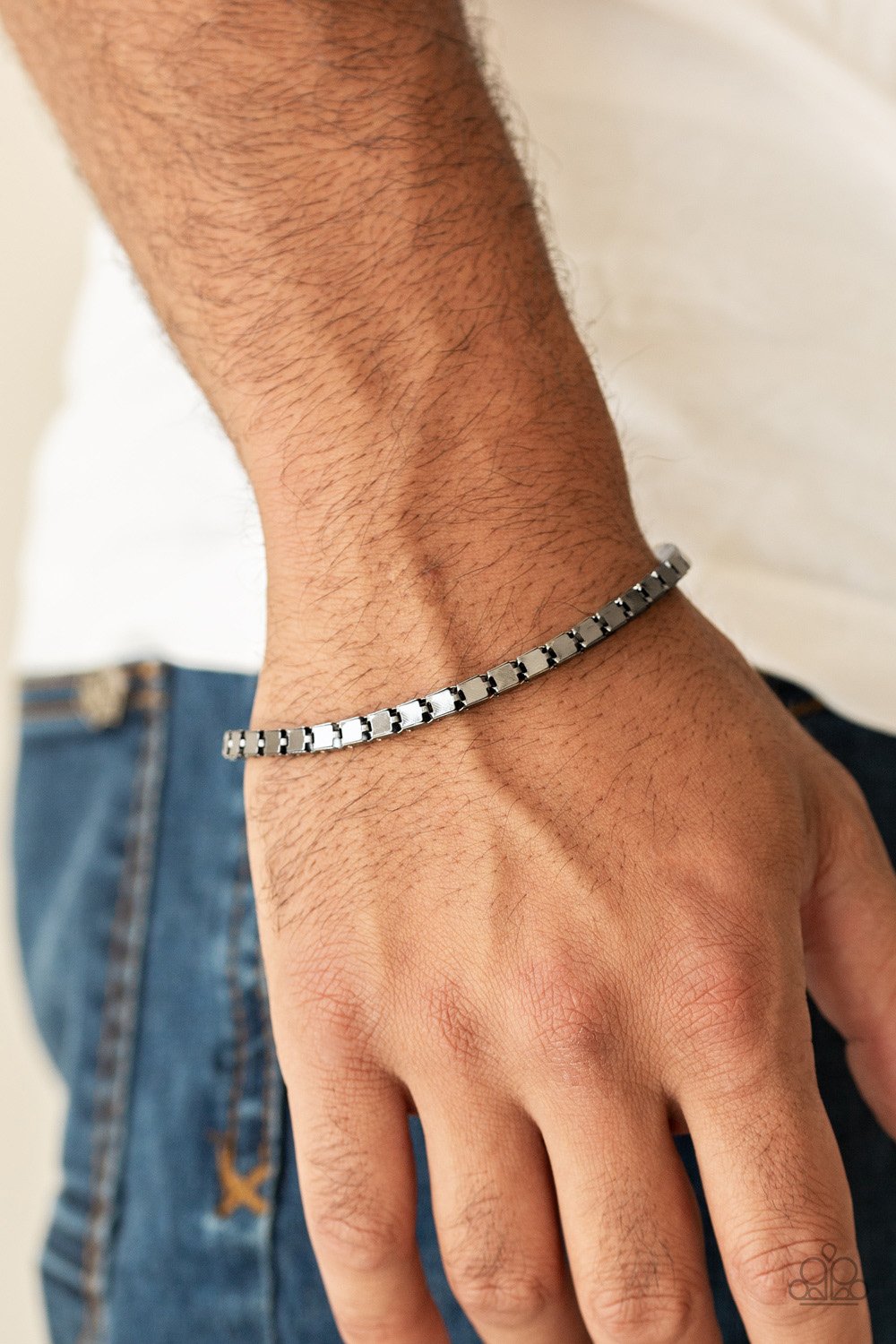 Paparazzi Boxing Champ - Black Men's Bracelet