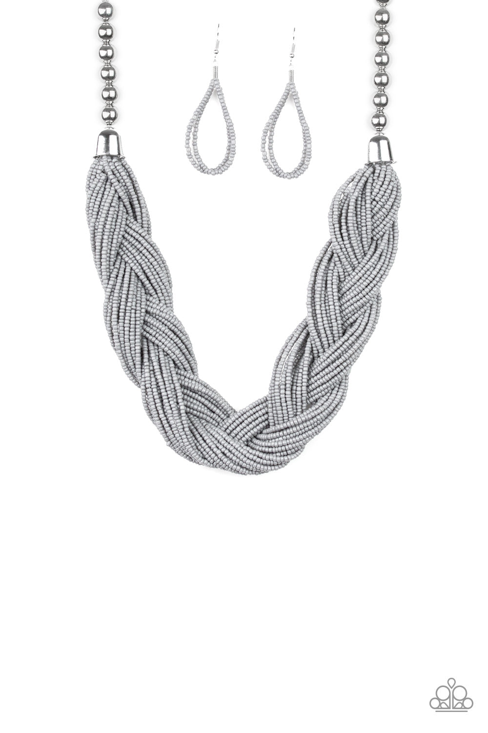 Paparazzi The Great Outback - Silver Necklace