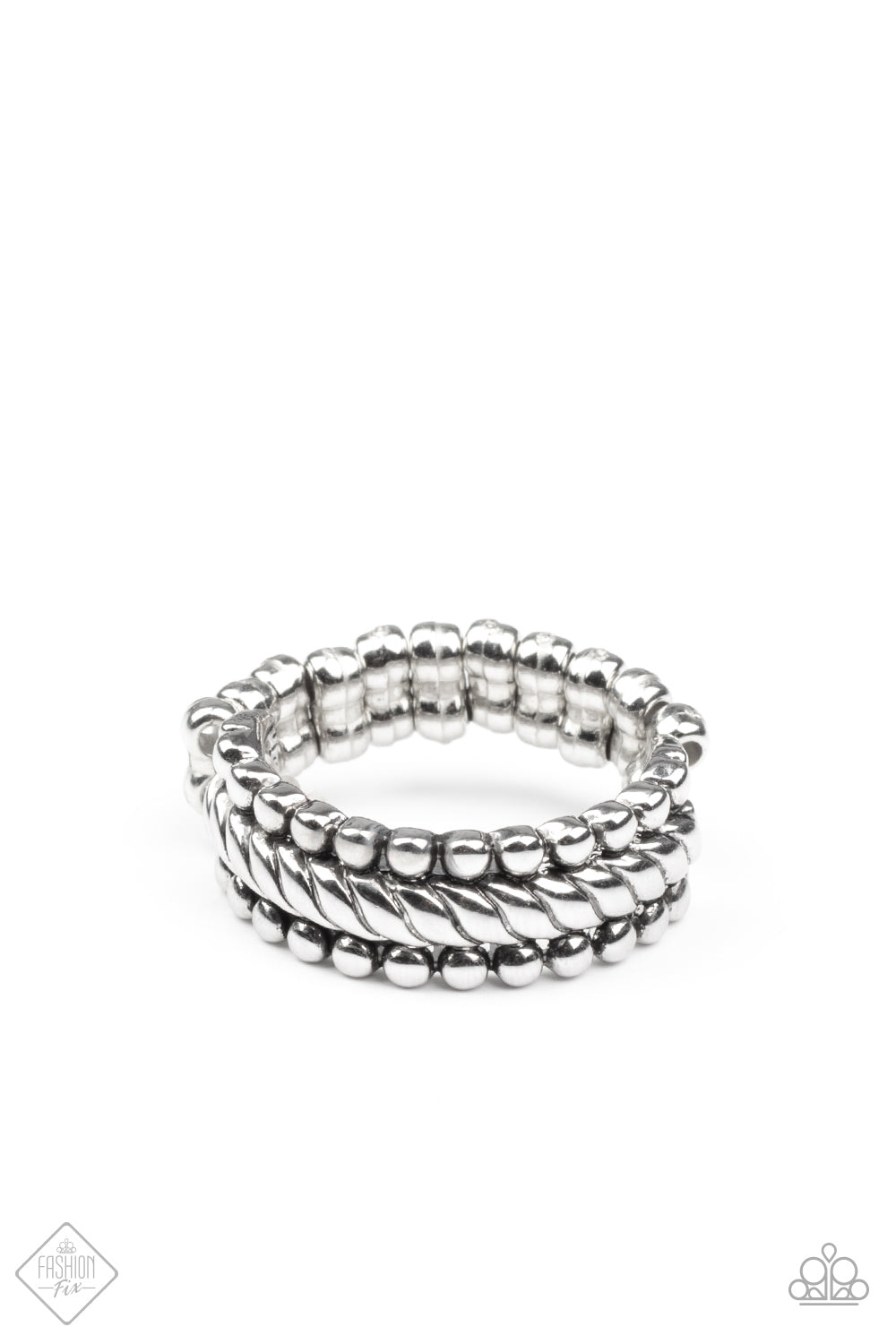Paparazzi Tangible Texture - Silver Ring