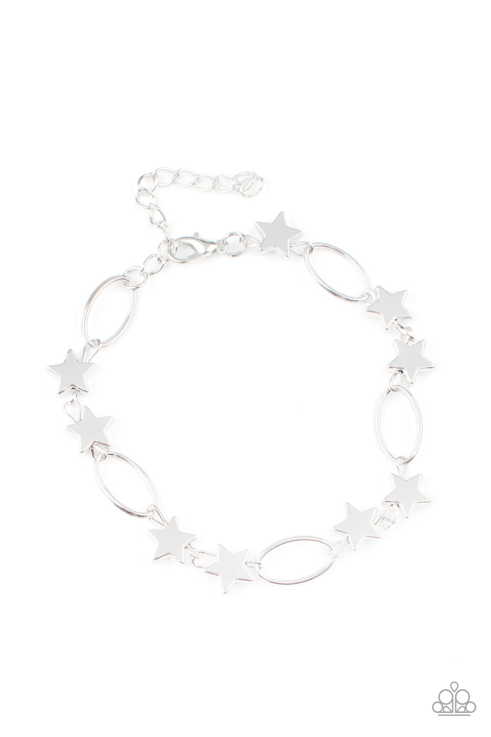 Paparazzi Stars and Sparks - Silver Bracelet