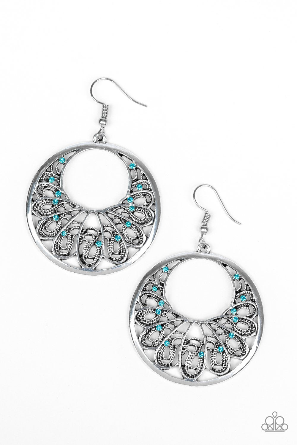 Paparazzi Fancy That - Blue Earrings