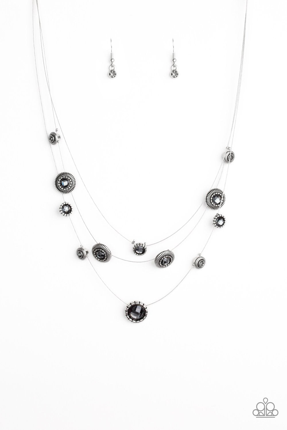 Paparazzi SHEER Thing! - Silver Necklace