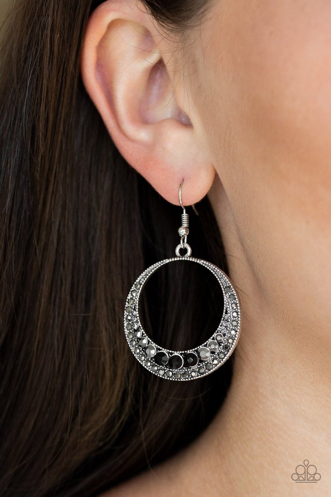 Paparazzi Demanding Dazzle - Multi Earrings