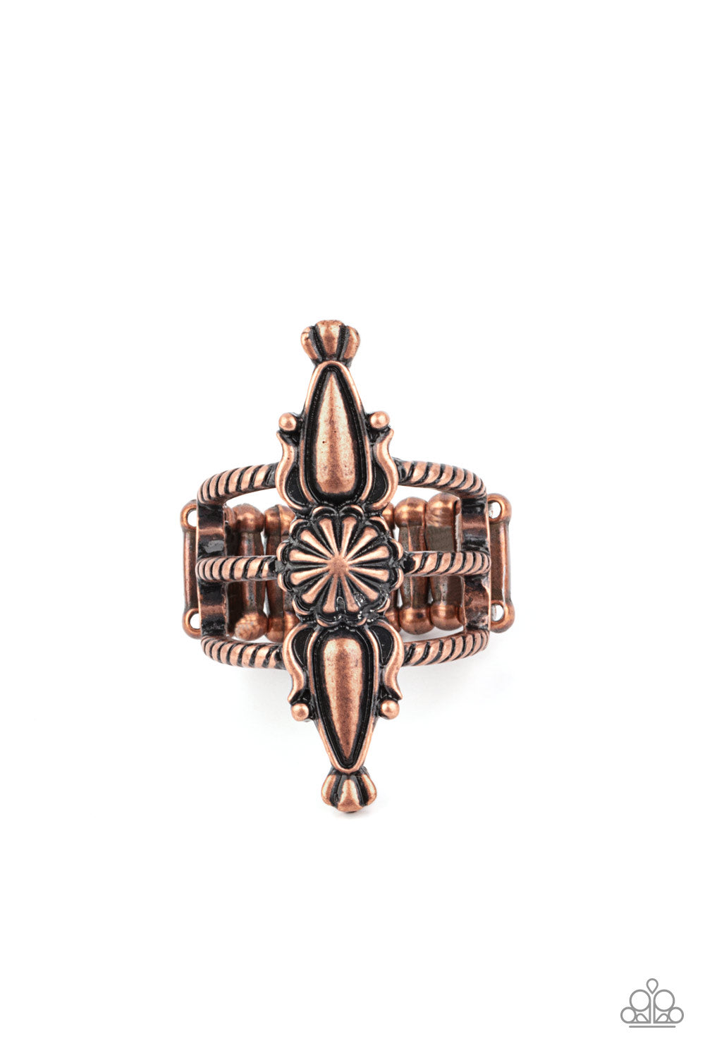 Copper paparazzi store ring