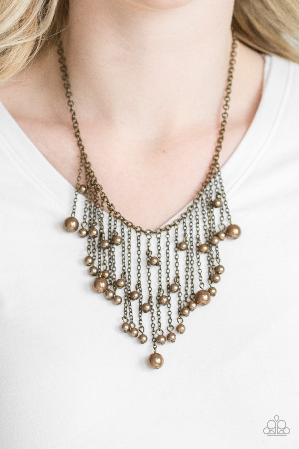 Paparazzi Catwalk Champ - Brass Necklace