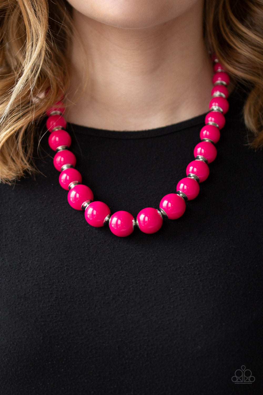 Paparazzi Everyday Eye Candy - Pink Necklace