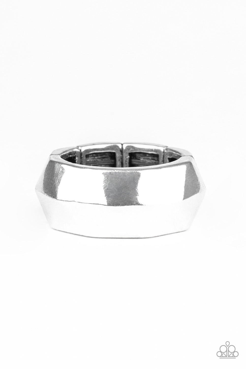 Paparazzi Industrial Mechanic - Silver Men's Ring