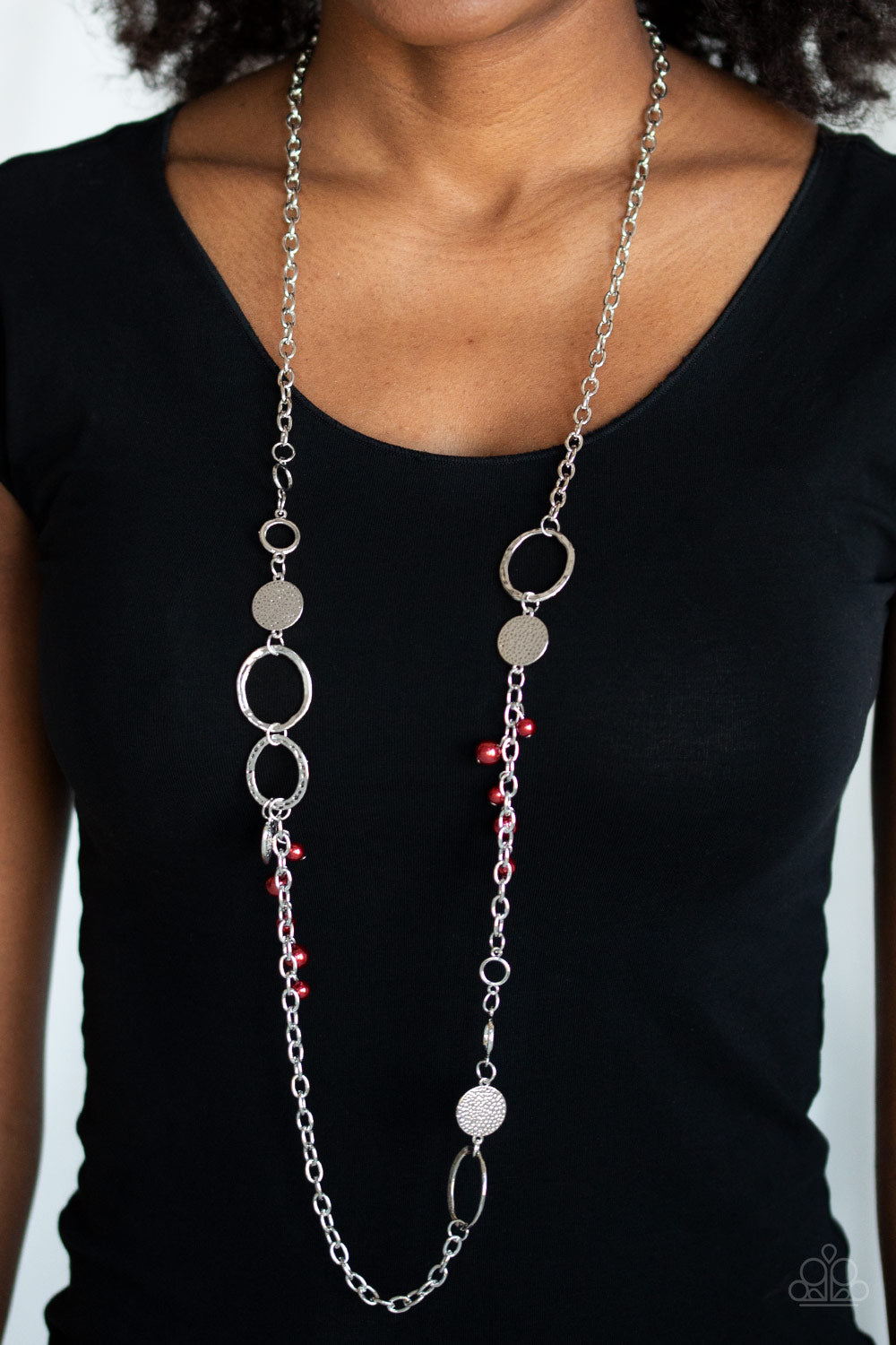 Paparazzi Unapologetic Flirt - Red Necklace