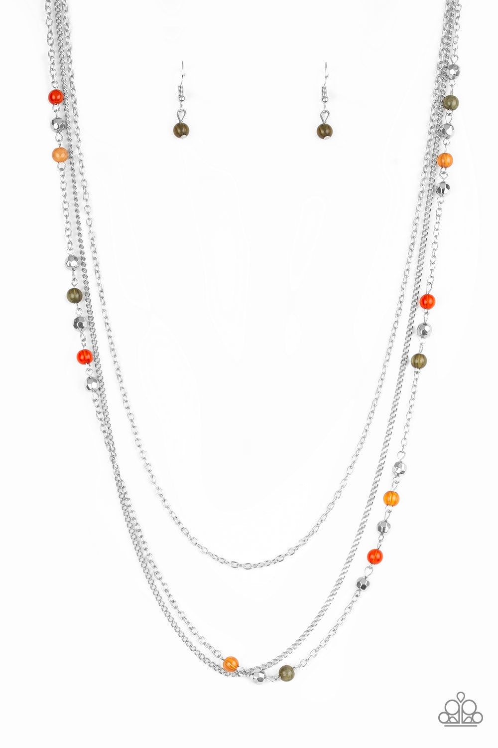 Paparazzi Colorful Cadence - Multi Necklace