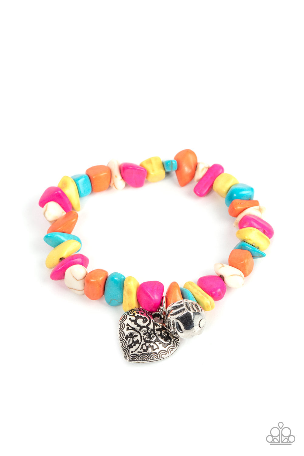 Heart hot sale bracelet paparazzi