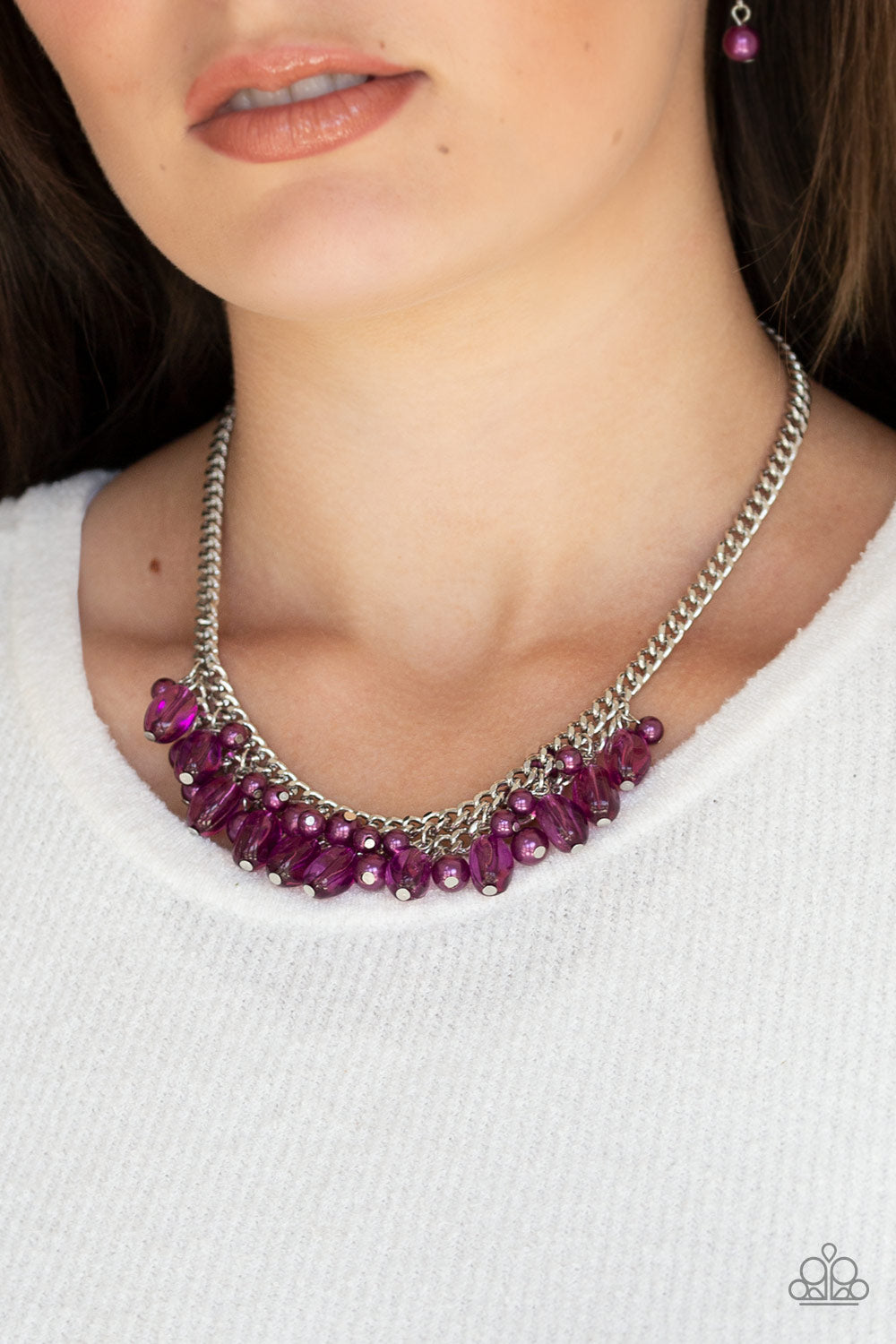 Paparazzi 5th Avenue Flirtation - Purple Necklace