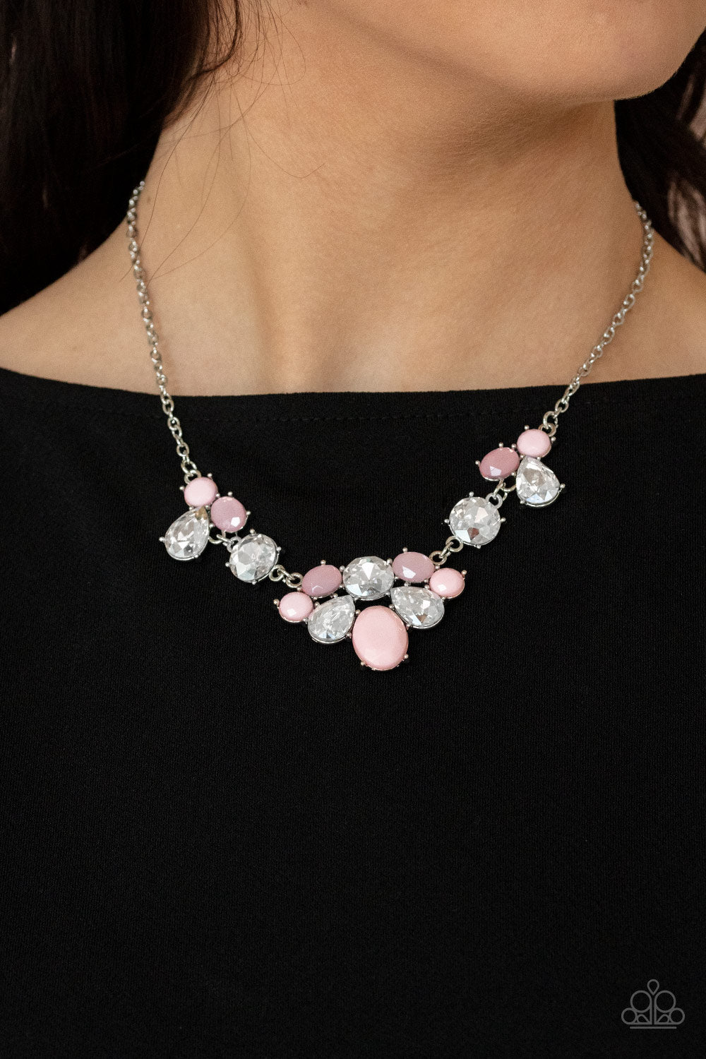 Paparazzi Ethereal Romance - Pink Necklace