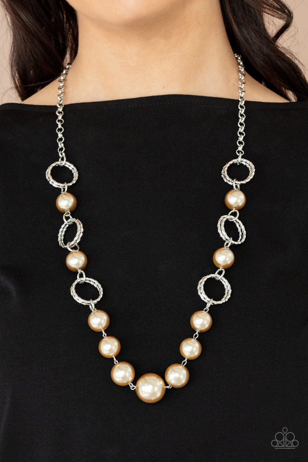 Paparazzi COUNTESS Me In - Brown Necklace