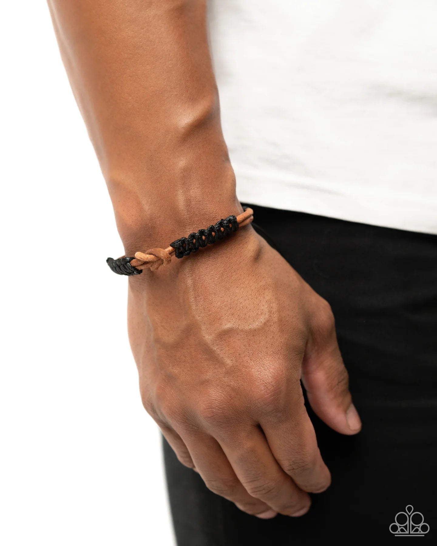 Paparazzi Nautical Myth - Multi Black Brown Urban Bracelet