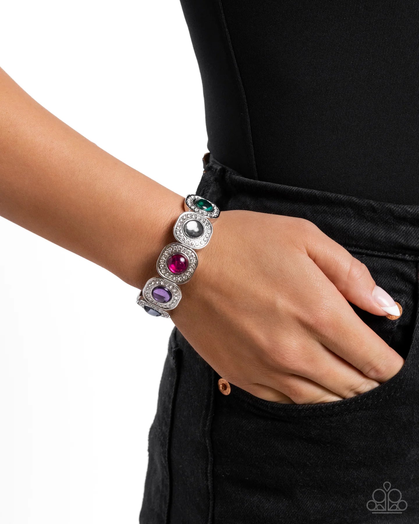 Paparazzi Reflective Relic - Multicolored Bracelet