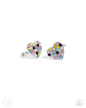 Paparazzi As Far As It GLOWS - Multi Heart Ear Cuffs