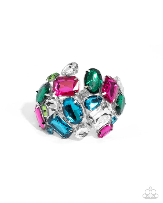Paparazzi Chic Coronation - Multi Hinge Bracelet