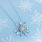 Paparazzi Star Of Bethlehem - Blue Star Snowflake Necklace