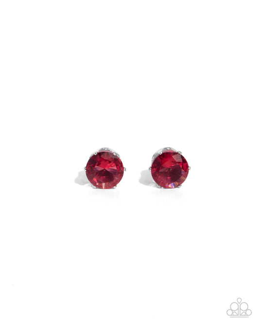 Paparazzi Simply Sublime - Pink Post Earrings