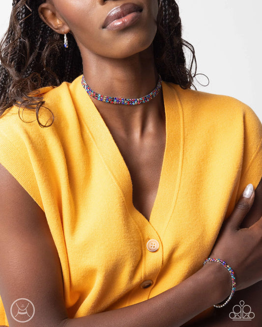 Paparazzi Terrific Trio and Thrilling Trio - Multi Necklace and Bracelet Set