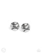 Paparazzi Baseball Backdrop - Men's Silver Cuff Links