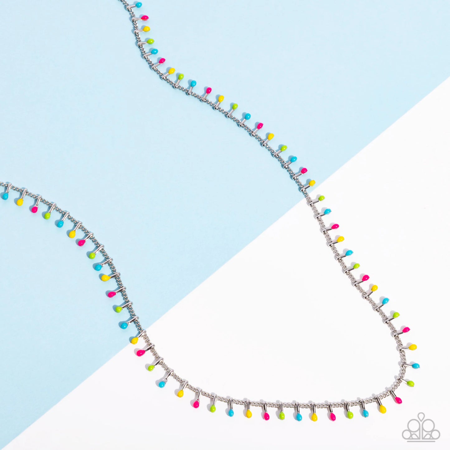 Paparazzi Bermuda Beads - Yellow Multi Necklace