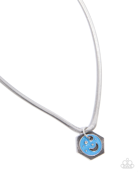 Paparazzi Celestial Catwalk - Blue Moon Necklace